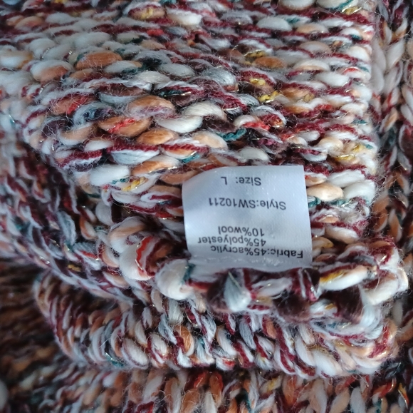 NEW!Elan L pullover boat neck knit sweater - Picture 10 of 10